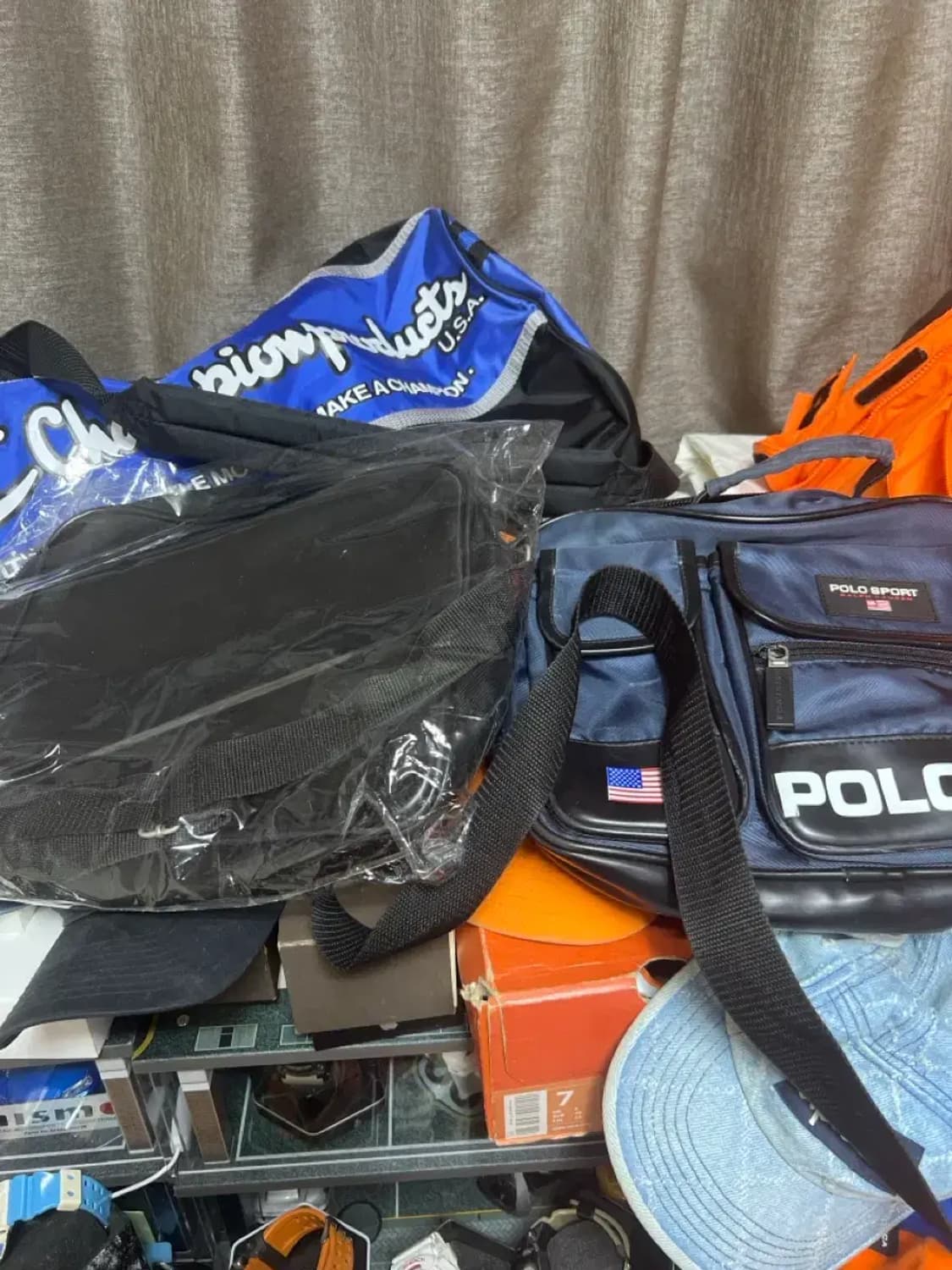 폴로 스포츠 블랙 메신저백 후기이벤트 상품 상품이미지4