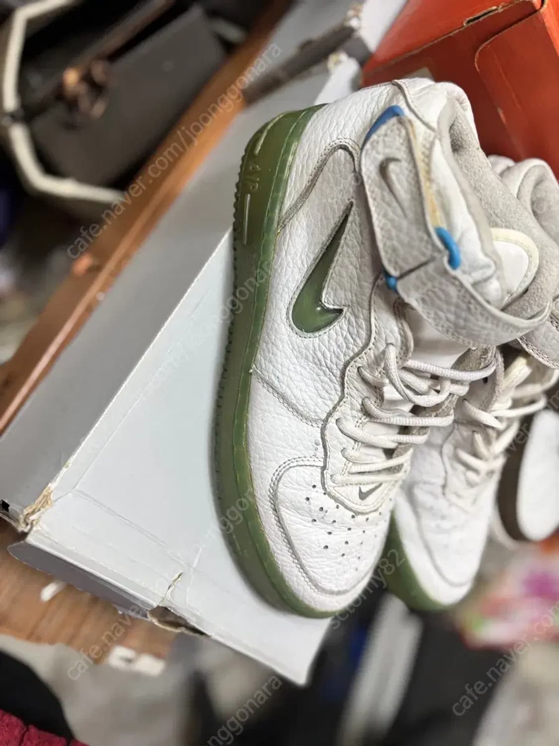 나이키 에어포스1 미드 sc 하늘완창 상품이미지3