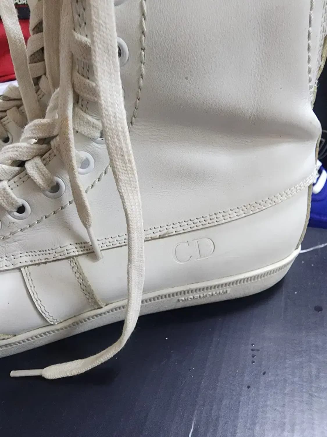 디올옴므 03 지퍼  하이탑 41,41.5 상품이미지4