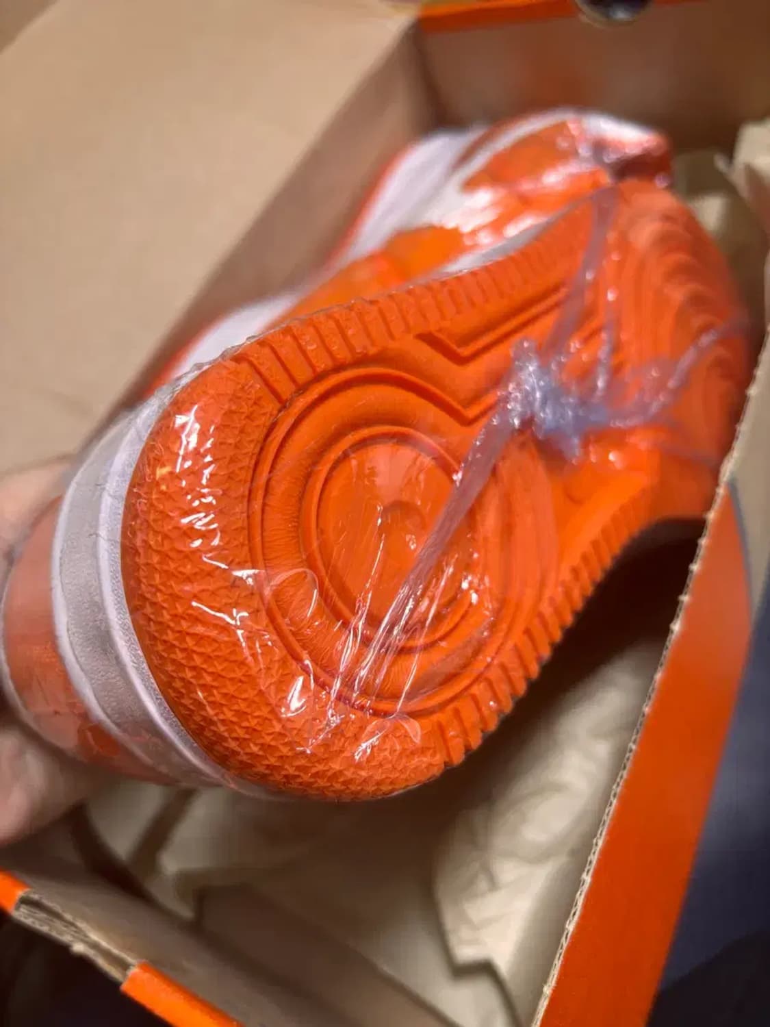 나이키 에어포스1 오렌지 cvs 신품 상품이미지1