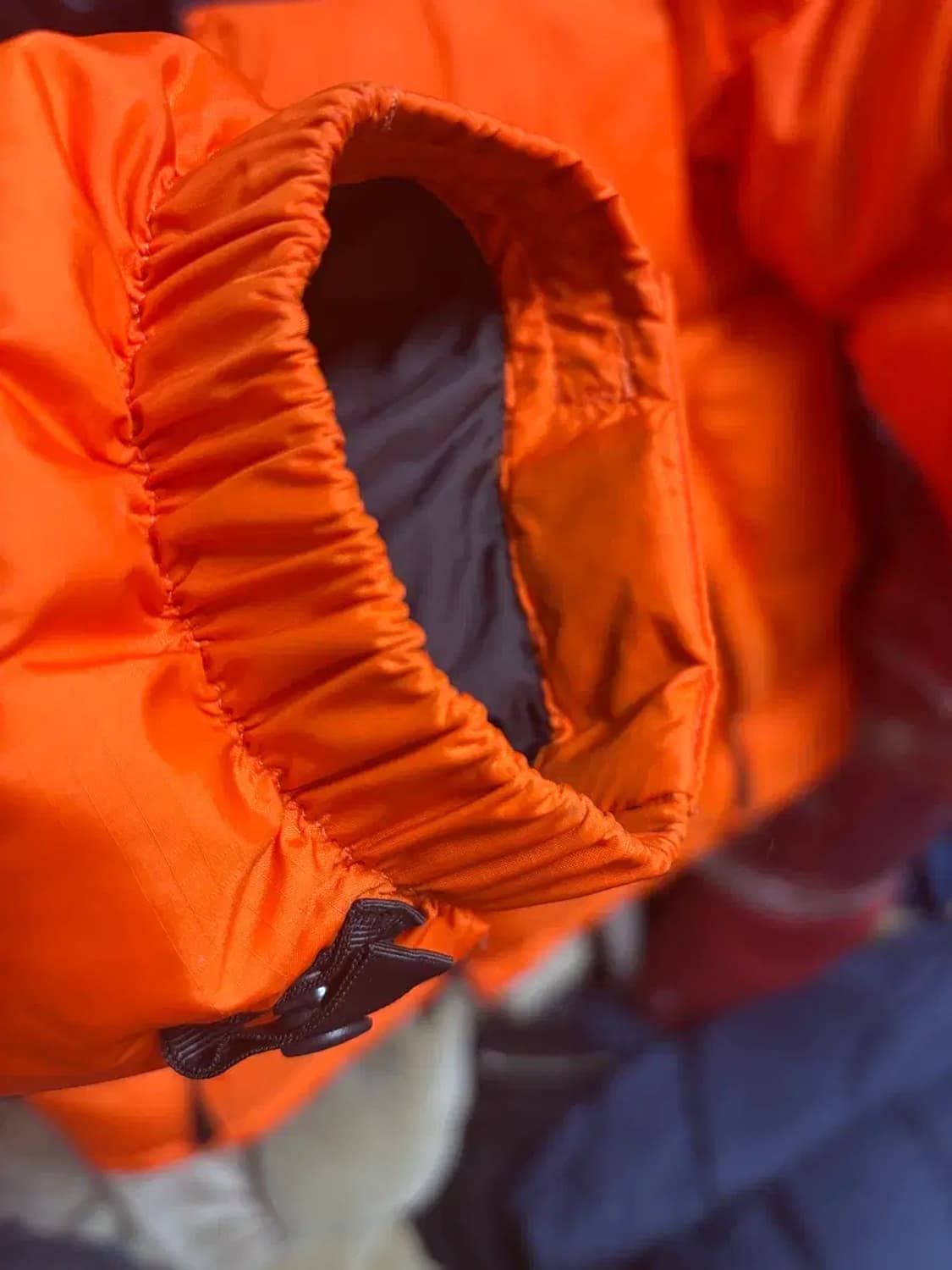 노스페이스 오렌지 눕시 패딩 xxl 상품이미지6