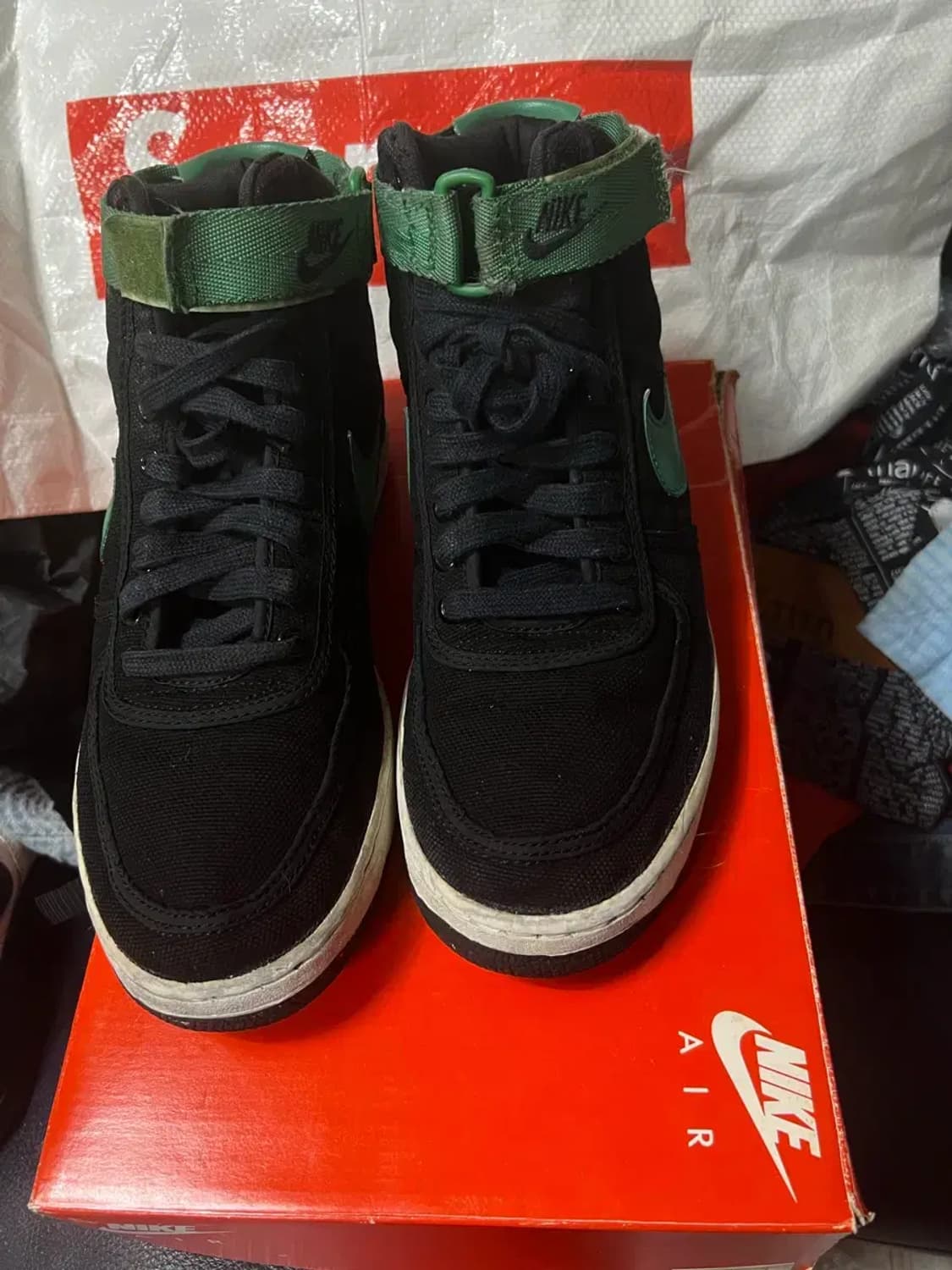 나이키 에어포스1 하이 cvs 검/초 275 상품이미지1