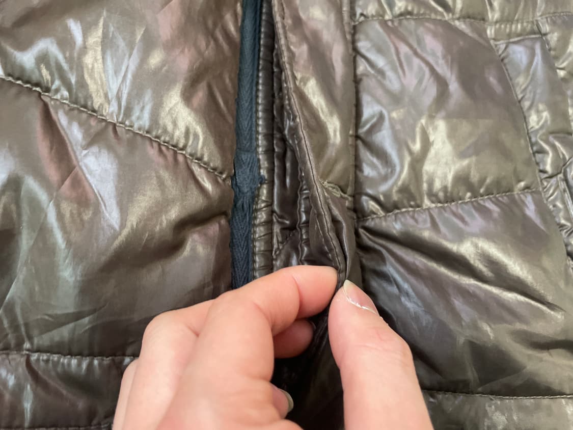 Hideway nicole  인서트 퀼팅 브라운 패딩 베스트 J03729 상품이미지2