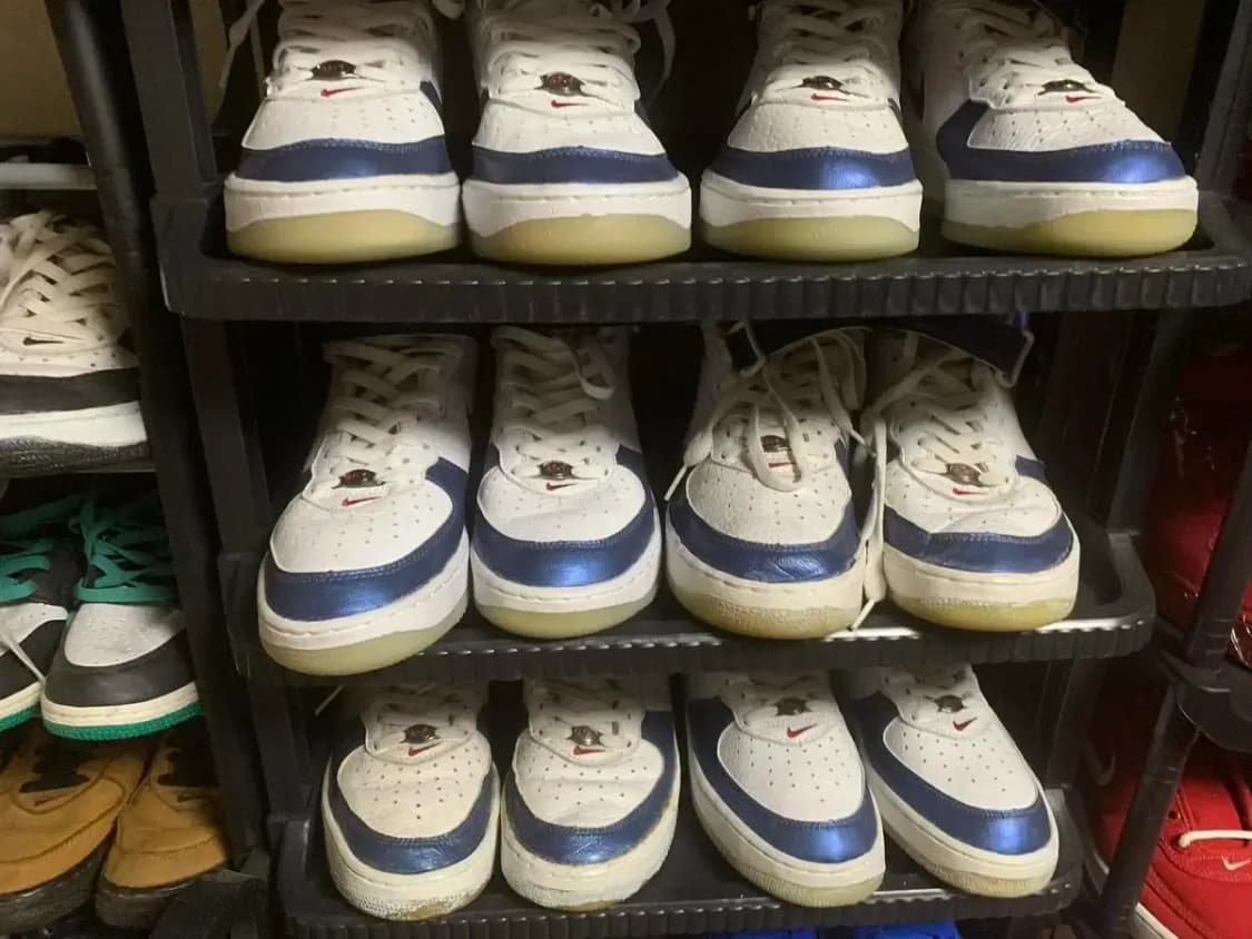 에어포스1 미드 인디1 새제품 상품이미지2