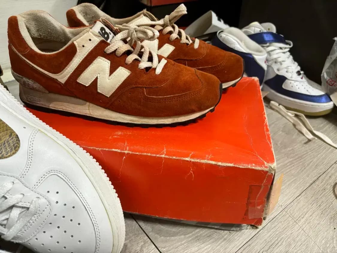 뉴발란스 m567 orang us 8.5 상품이미지1