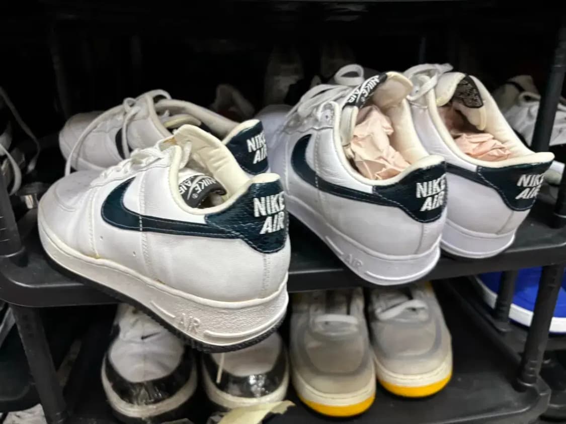 나이키 에어포스1 로우 남뱀피 상품이미지3