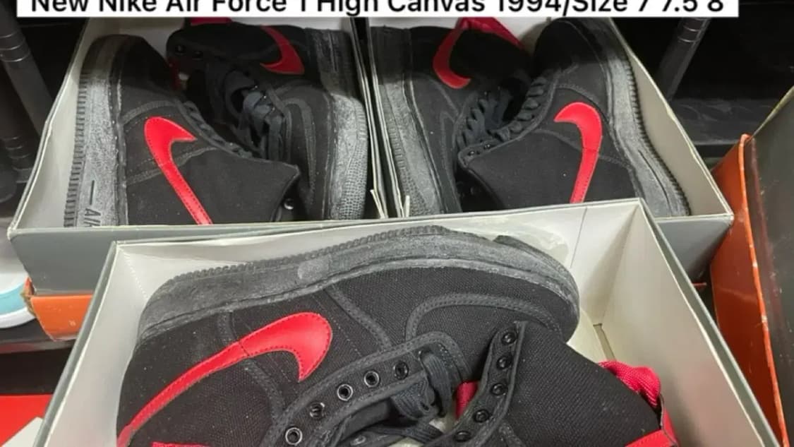 나이키 에어포스 1 cvs 로우 검빨 94 상품이미지5