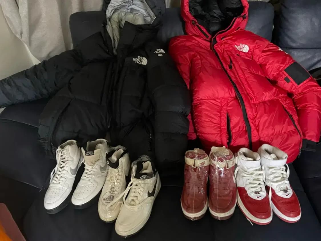 1991 나이키 에어포스 1 sc 하이 검은 완창  원판팝니다 상품이미지6