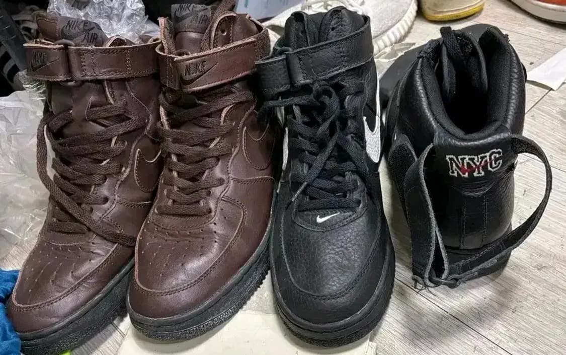 나이키 에어 포스 1 하이 NYC 상품이미지4