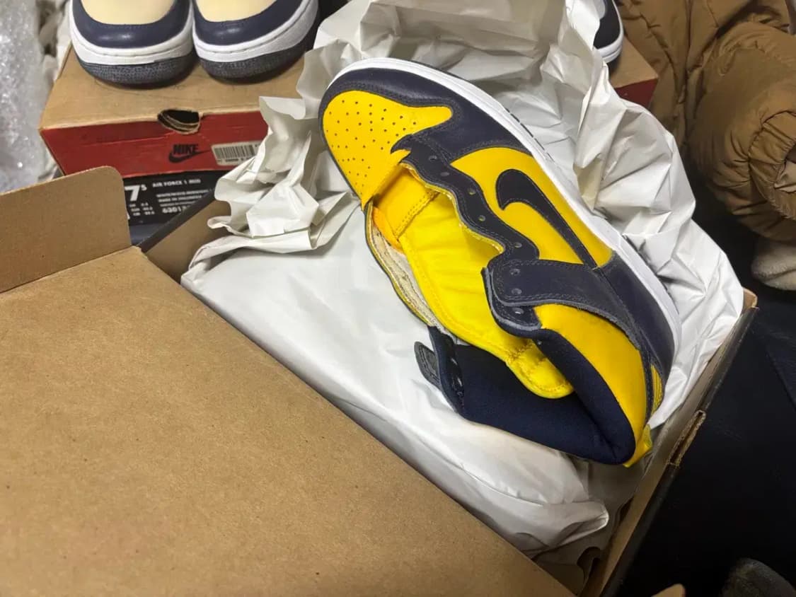 나이키 덩크 하이 남노 미시간 260 신품 상품이미지3