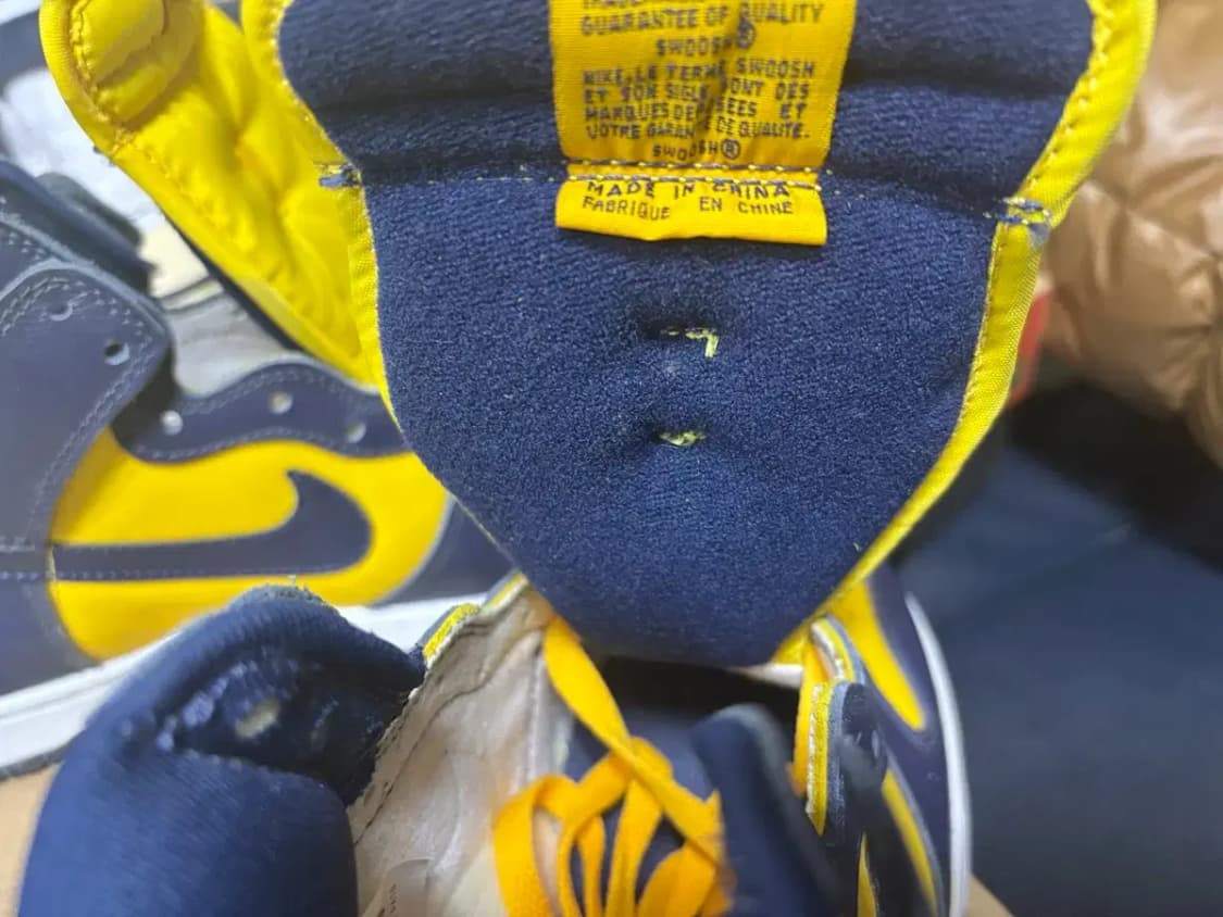 나이키 덩크 하이 남노 미시간 260 신품 상품이미지6