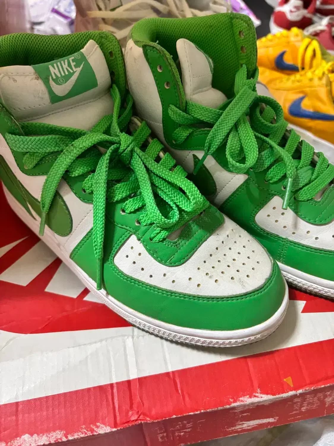 나이키 터미네이터 08년 흰 초 하이 상품이미지1