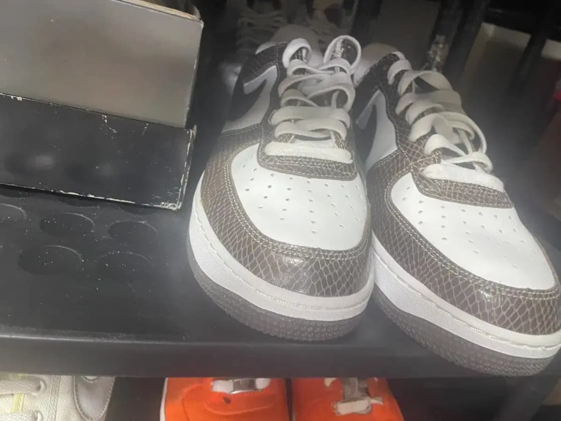 나이키 에어포스1 cvs 빨흰 상품이미지6