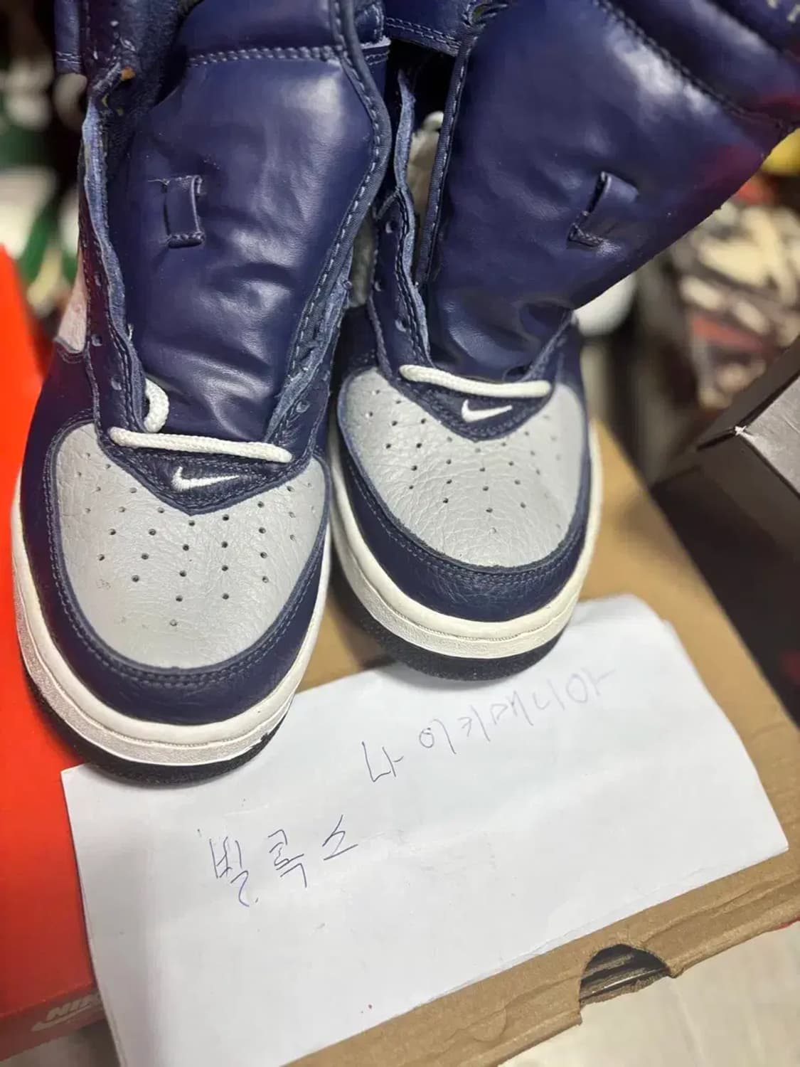 나이키 에어포스1 cvs 빨흰 상품이미지7