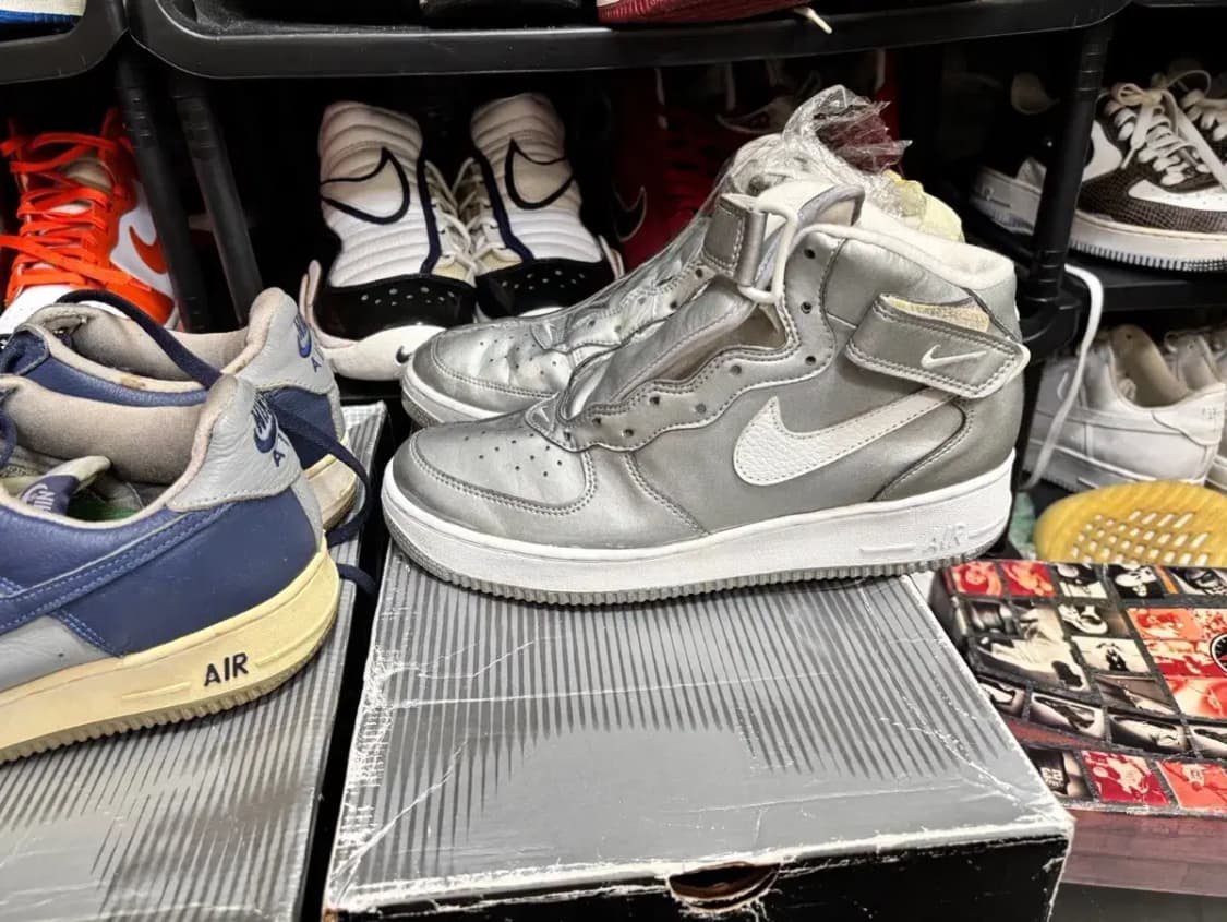 나이키 에어포스1 cvs 빨흰 상품이미지8