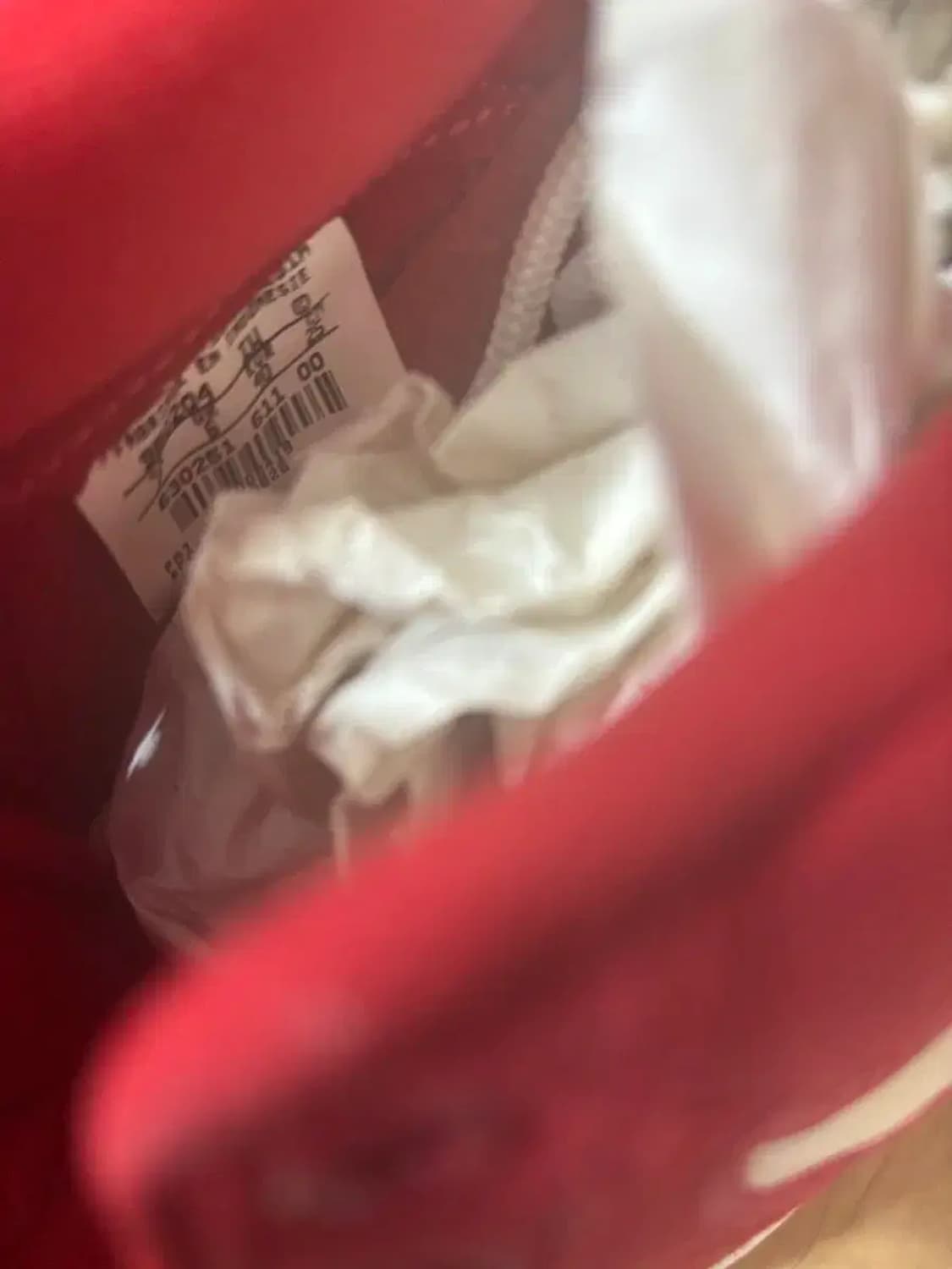 나이키 에어포스1cvs 98년 빨흰 상품이미지7