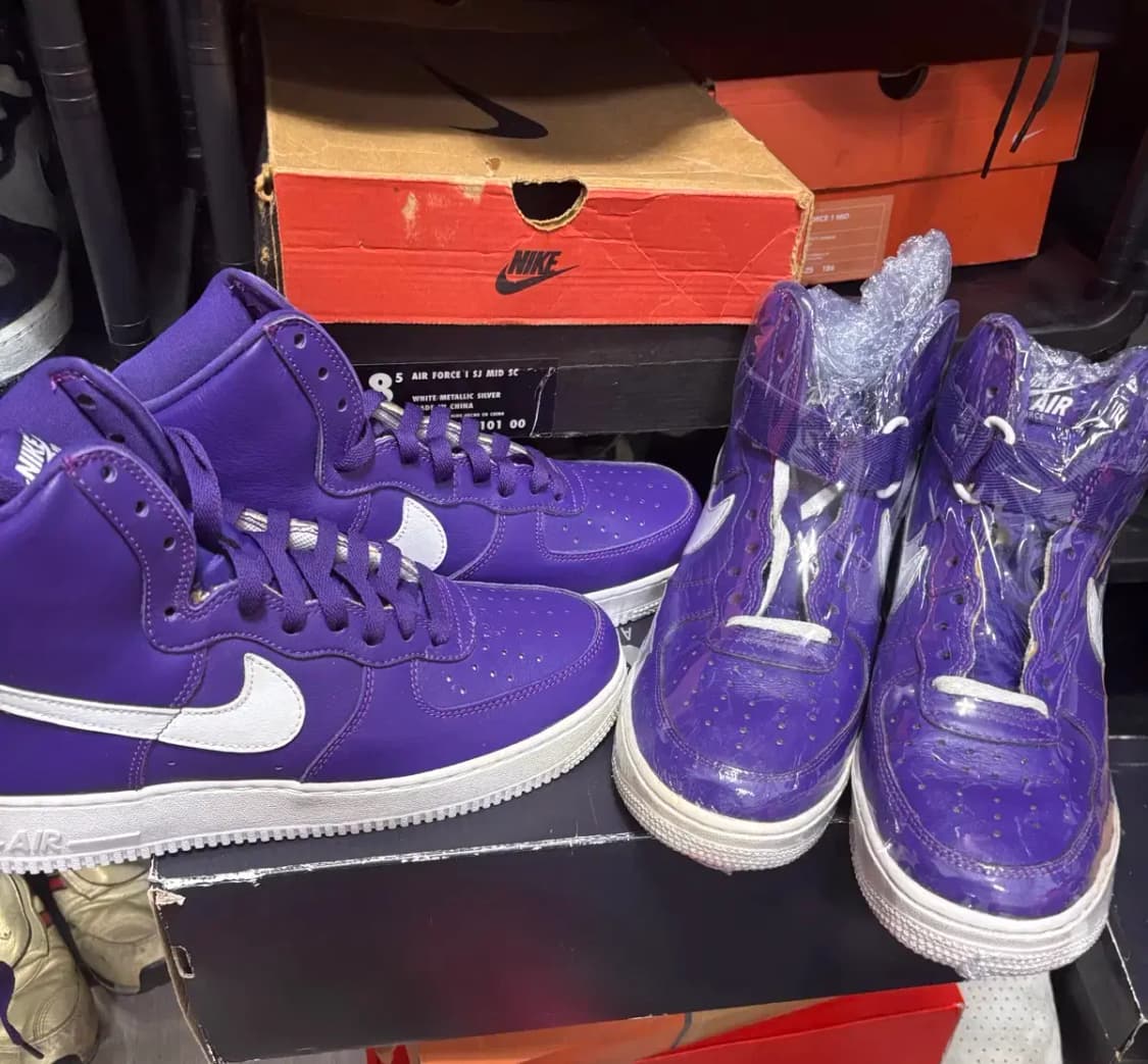 1992 나이키 에어 포스1 하이 레트로 보흰 상품이미지5