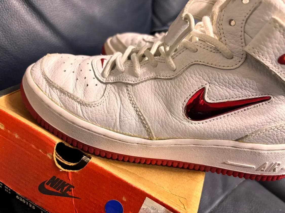 나이키 에어포스1 미드 메탈 상품이미지6