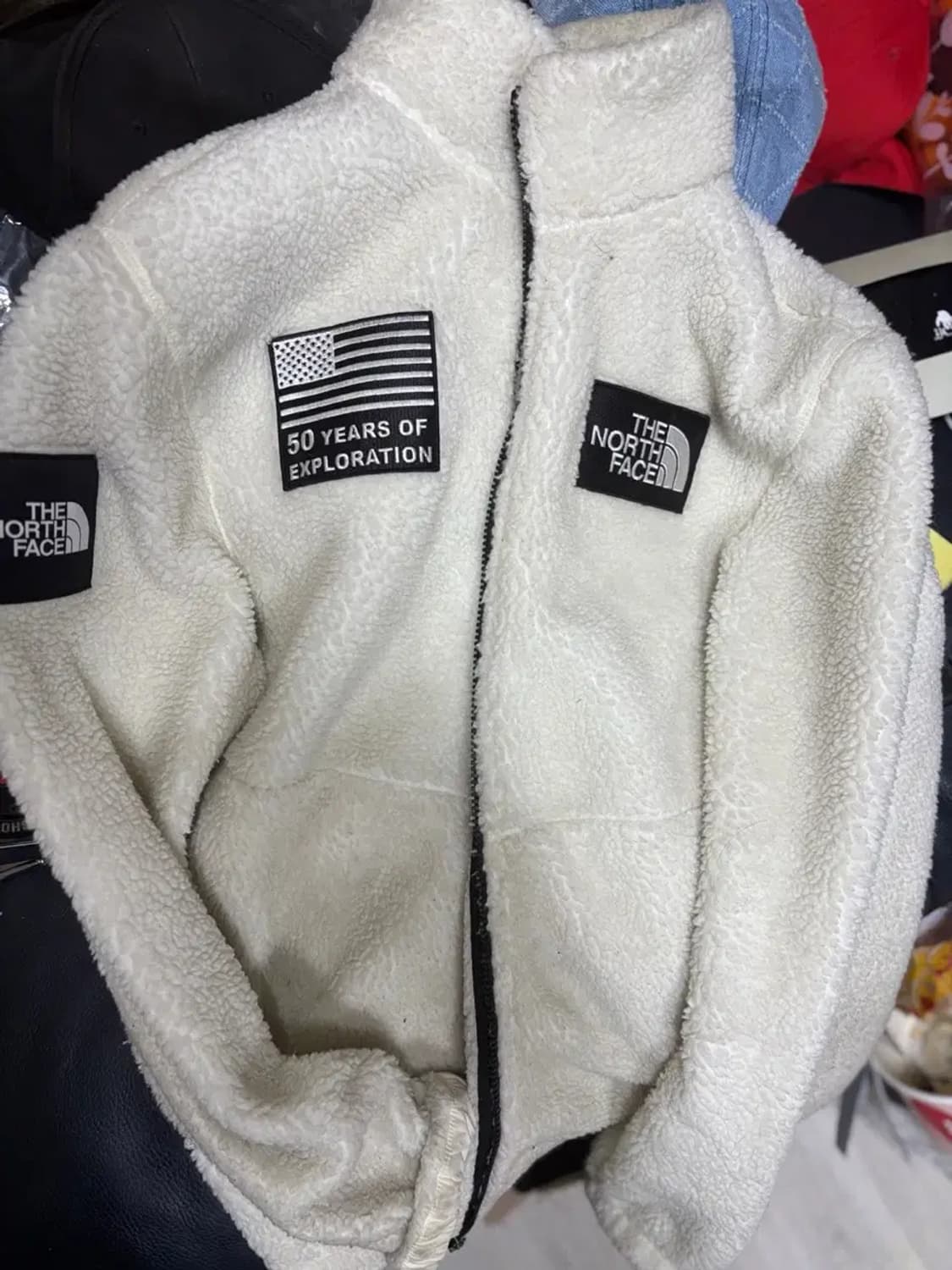 노스페이스 후리스 50주년 한정판 매장판 라지 상품이미지6