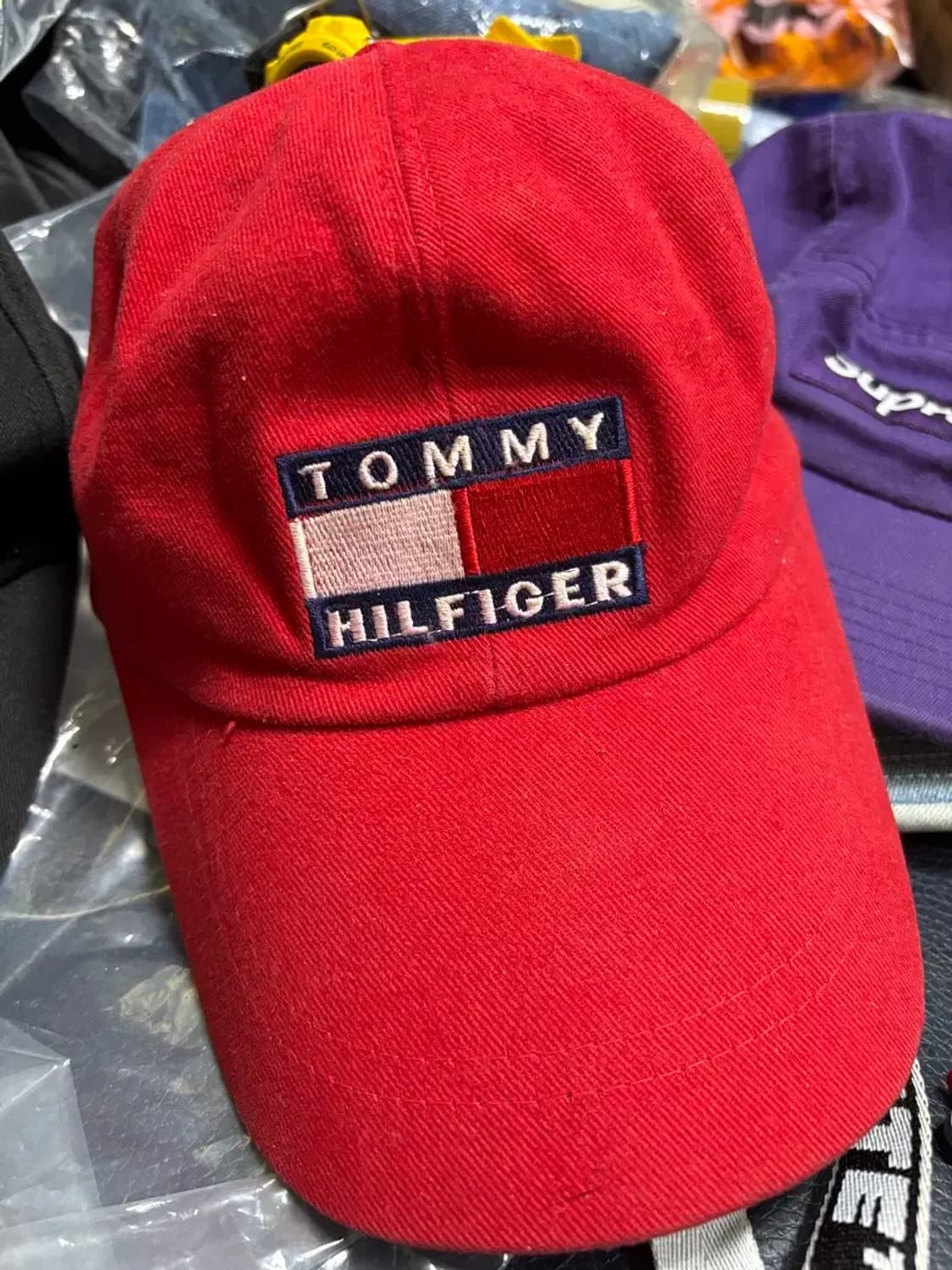 90s 타미헬리필거 볼캡 상품이미지4