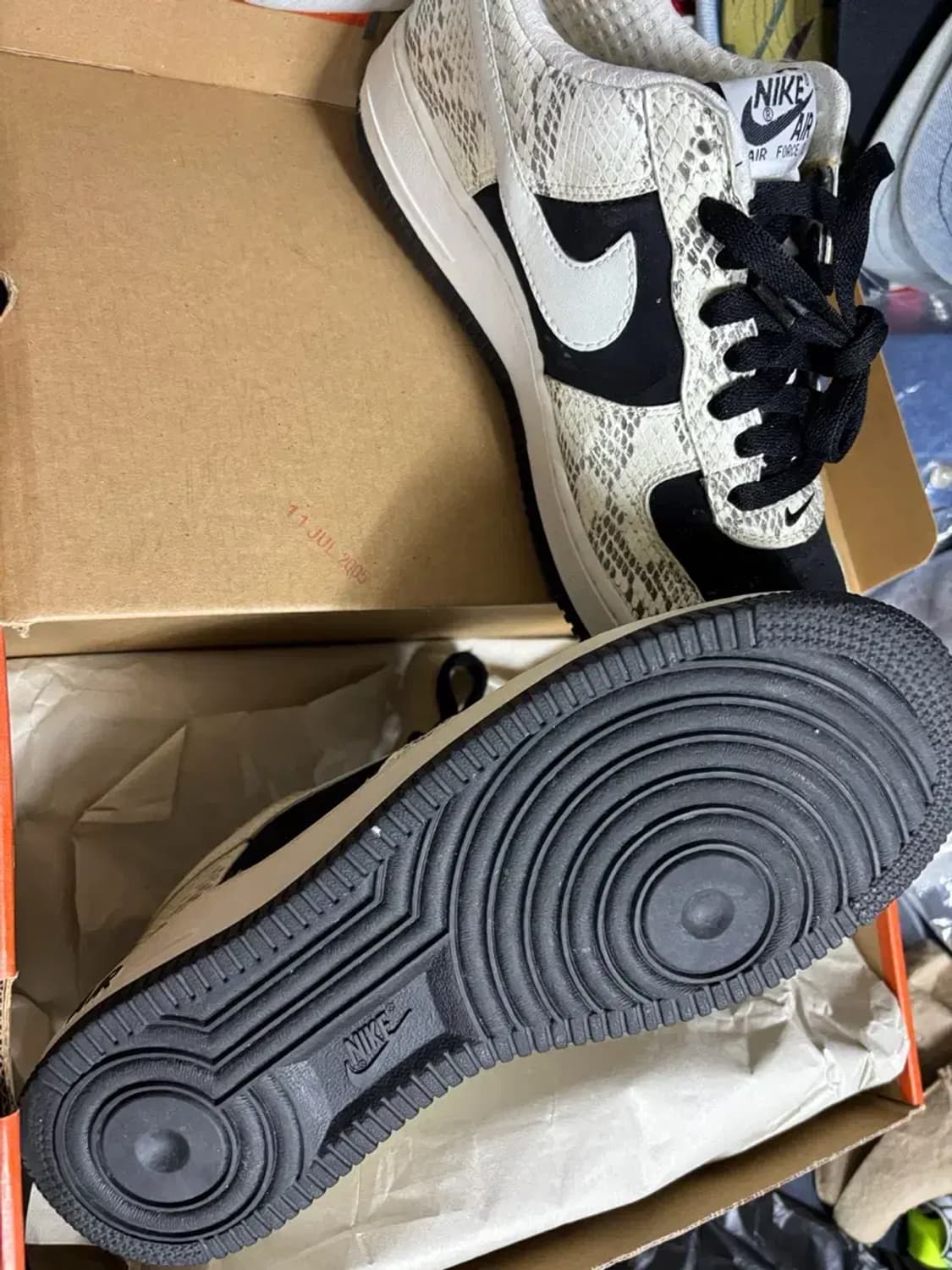 나이키 에어포스 뱀피 5 박포 상품이미지6