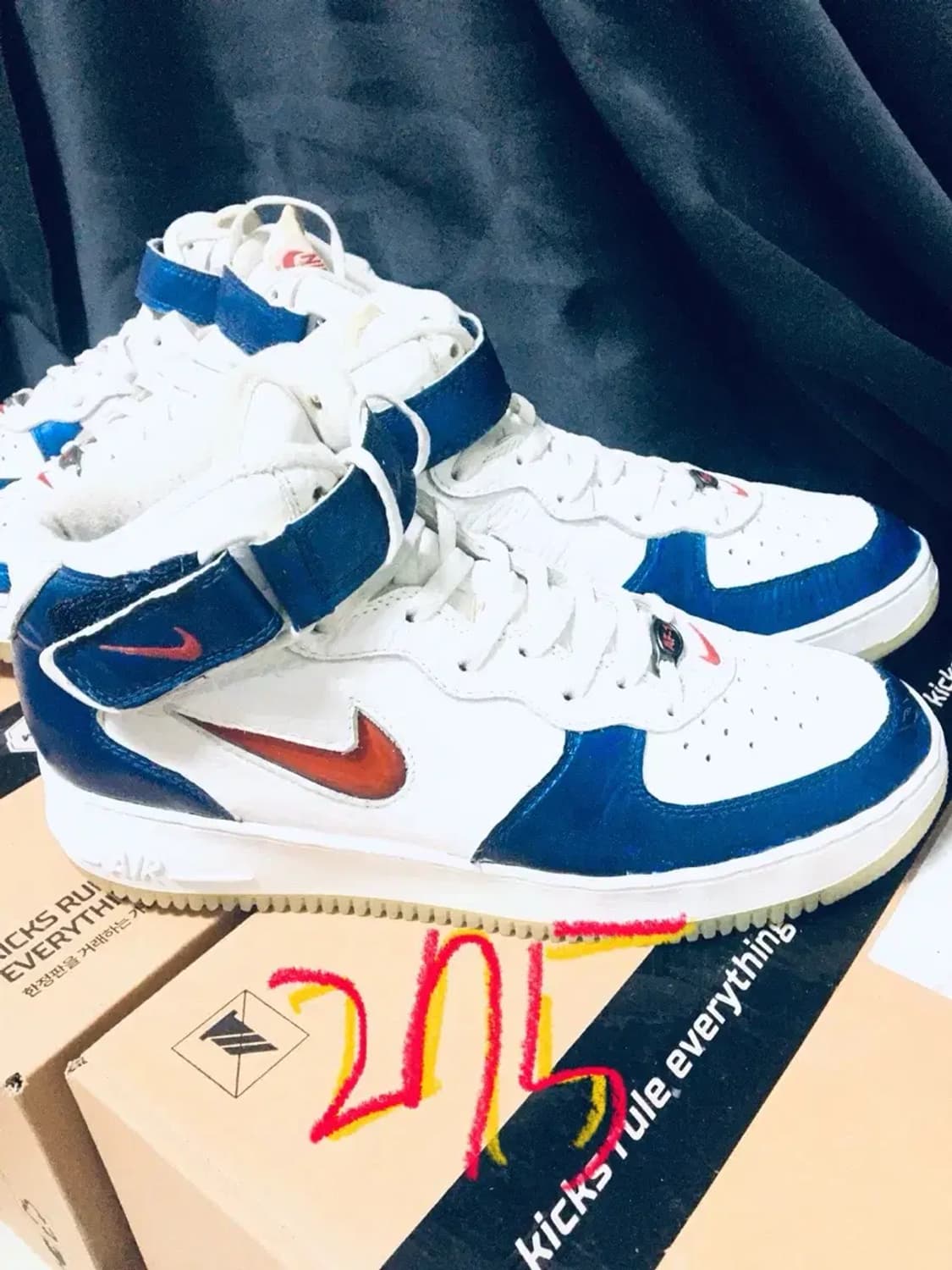 (NIKE) 나이키 에어 포스1 인디1 275 중고 상품이미지5