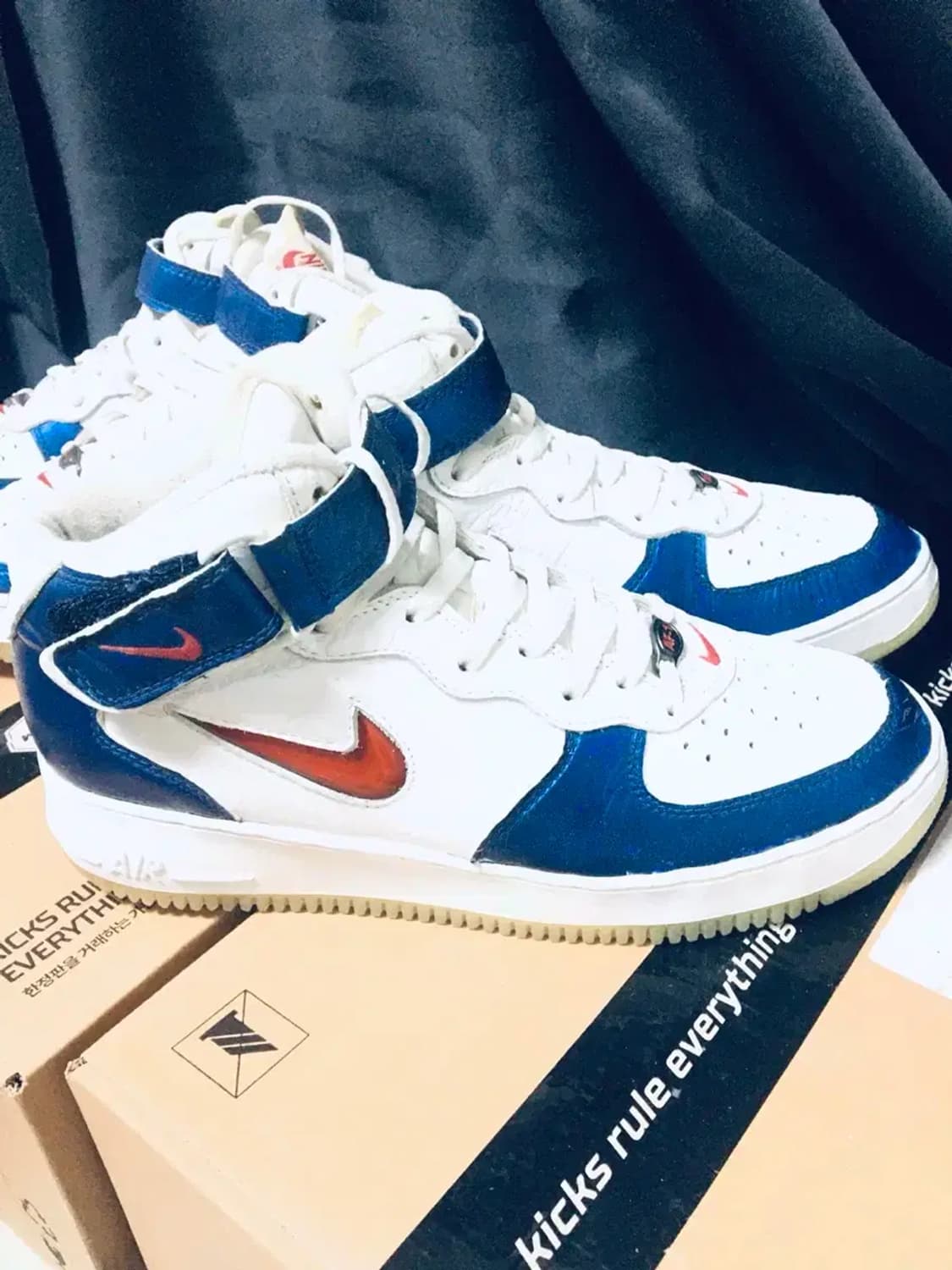 [260] 나이키 에어 포스1 인디1 미중고 상품이미지4