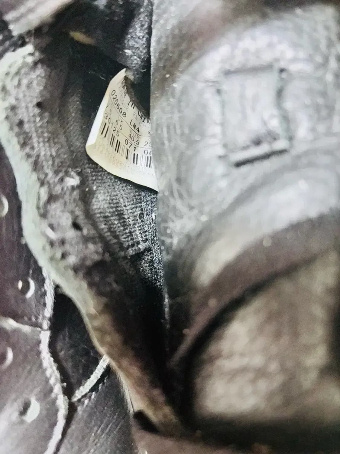 [255] 나이키 에어 포스1 미드 02년 검노 뽈록이 신품 상품이미지3