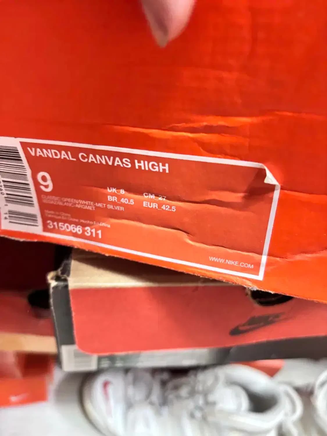 90s 나이키 반달 하이 270 신품og 상품이미지2