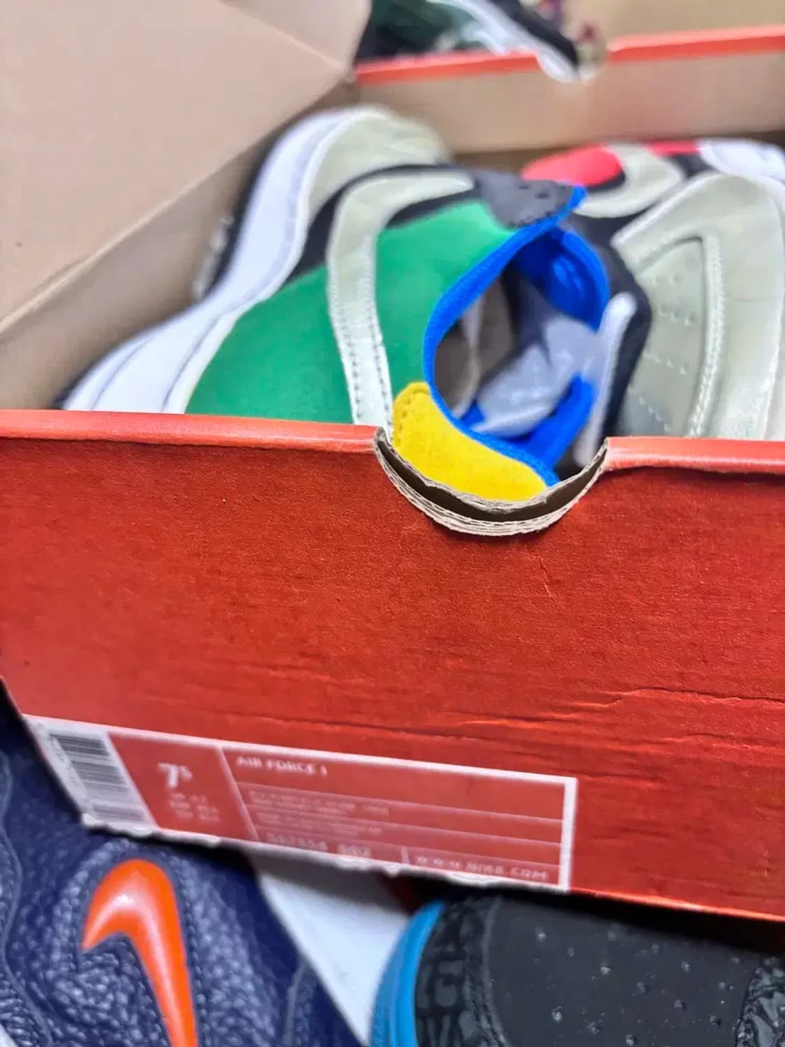 나이키 에어 포스1 아테네 신품 255 상품이미지1