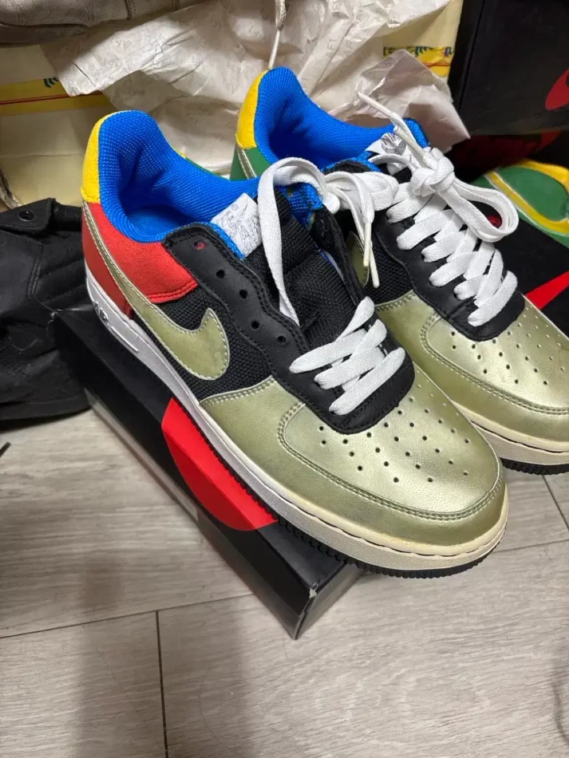 나이키 에어 포스1 아테네 신품 255 상품이미지4