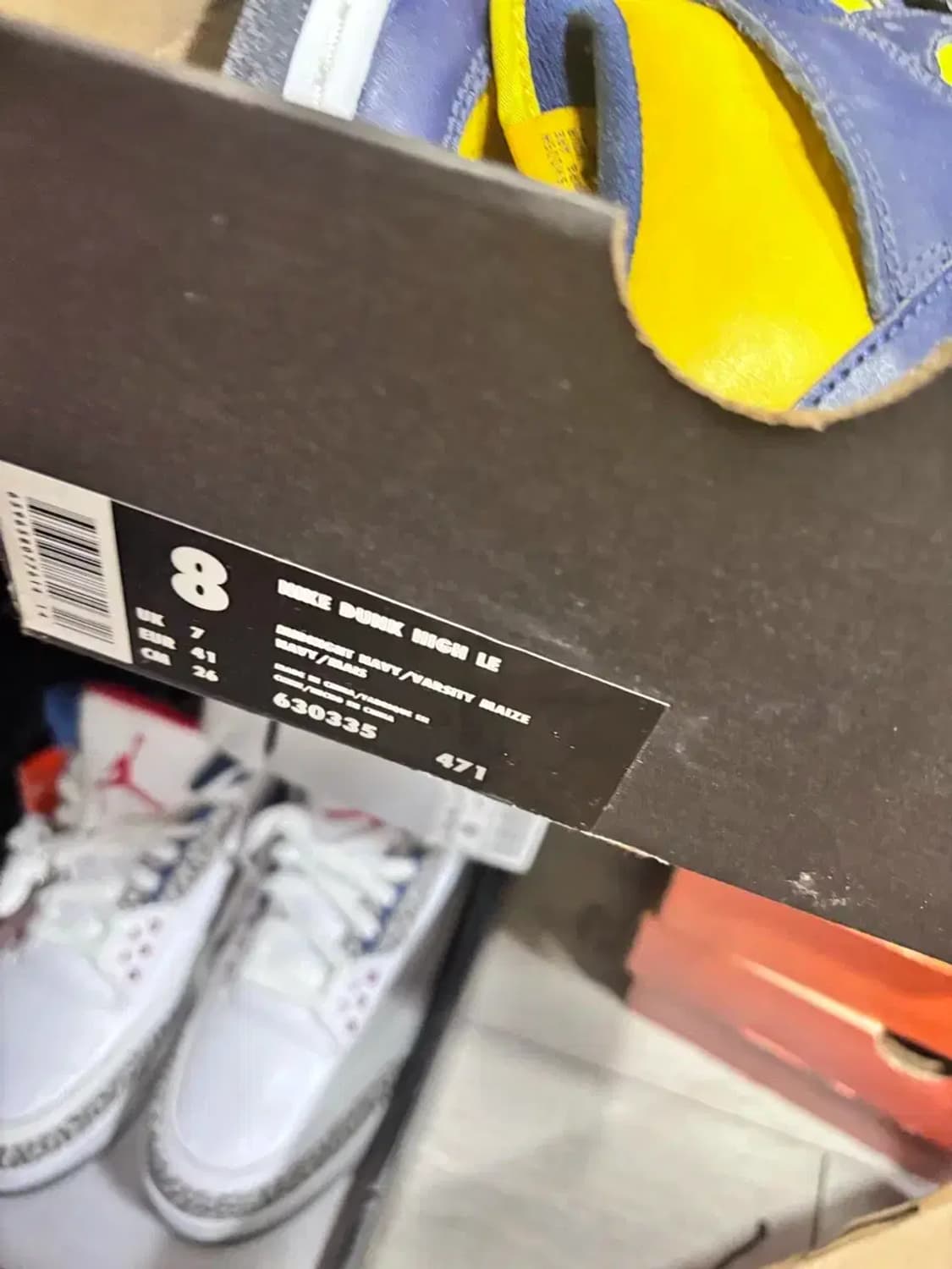 [260] 나이키 덩크 하이 미시간 상품이미지4