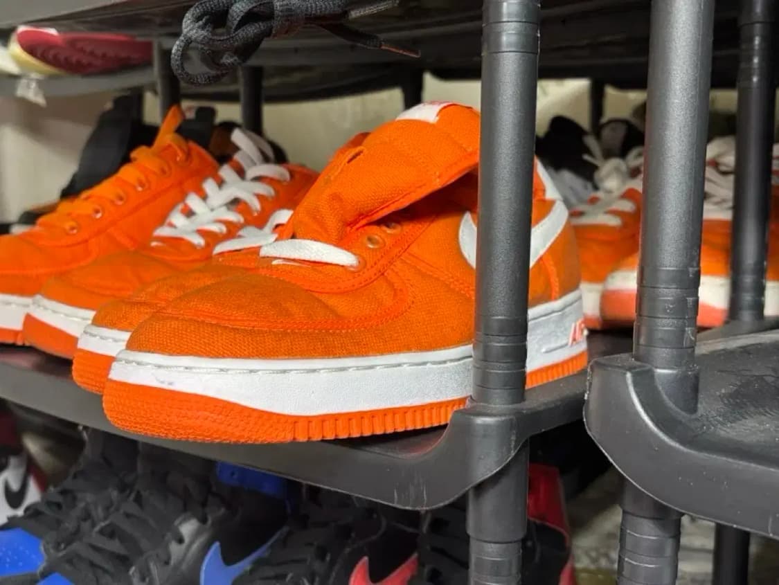 나이키 95년 에어 포스1 하이 cvs 주흰 상품이미지3