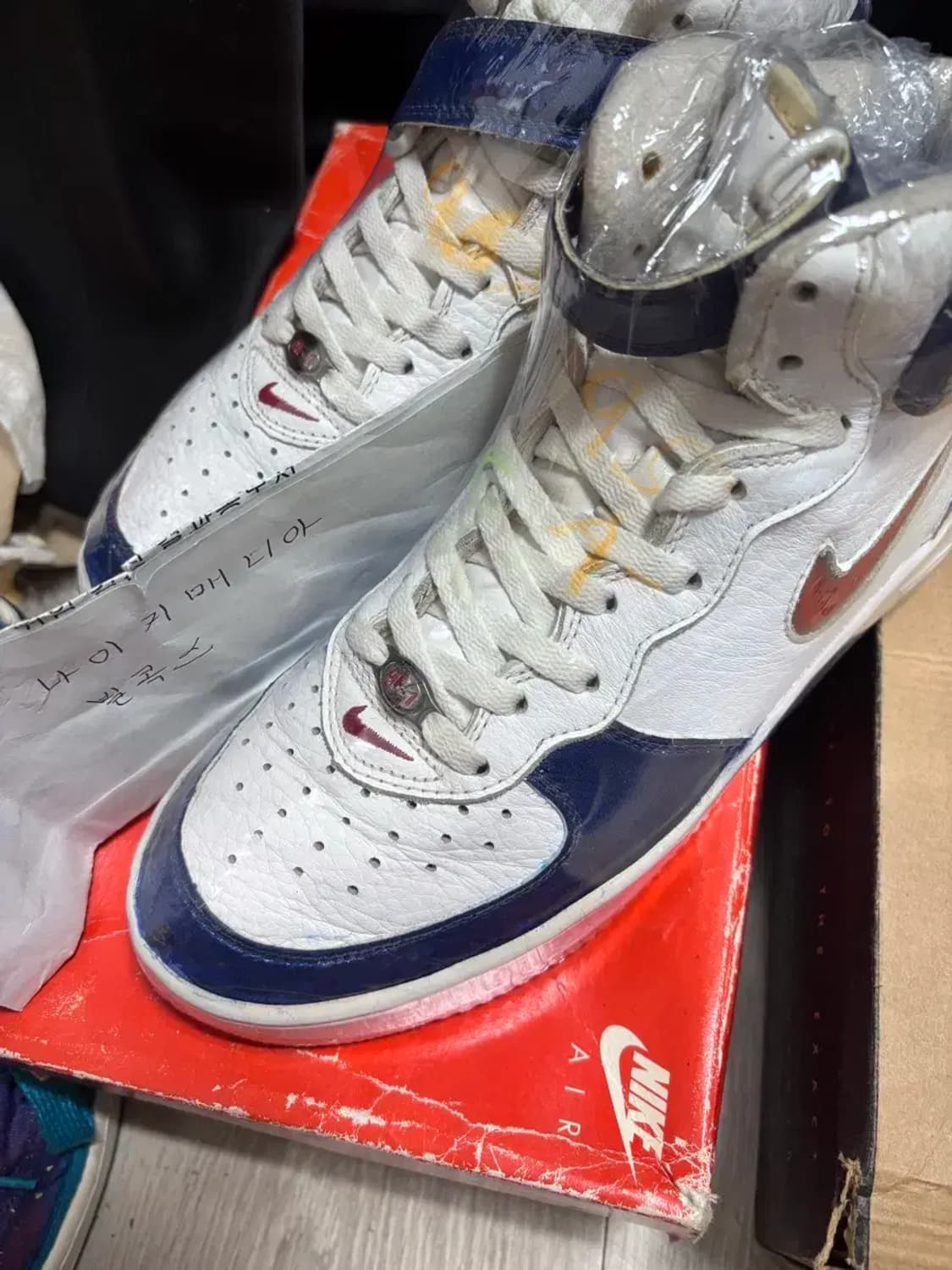 [275] 에어 포스1 미드 인디1 중고 상품이미지5