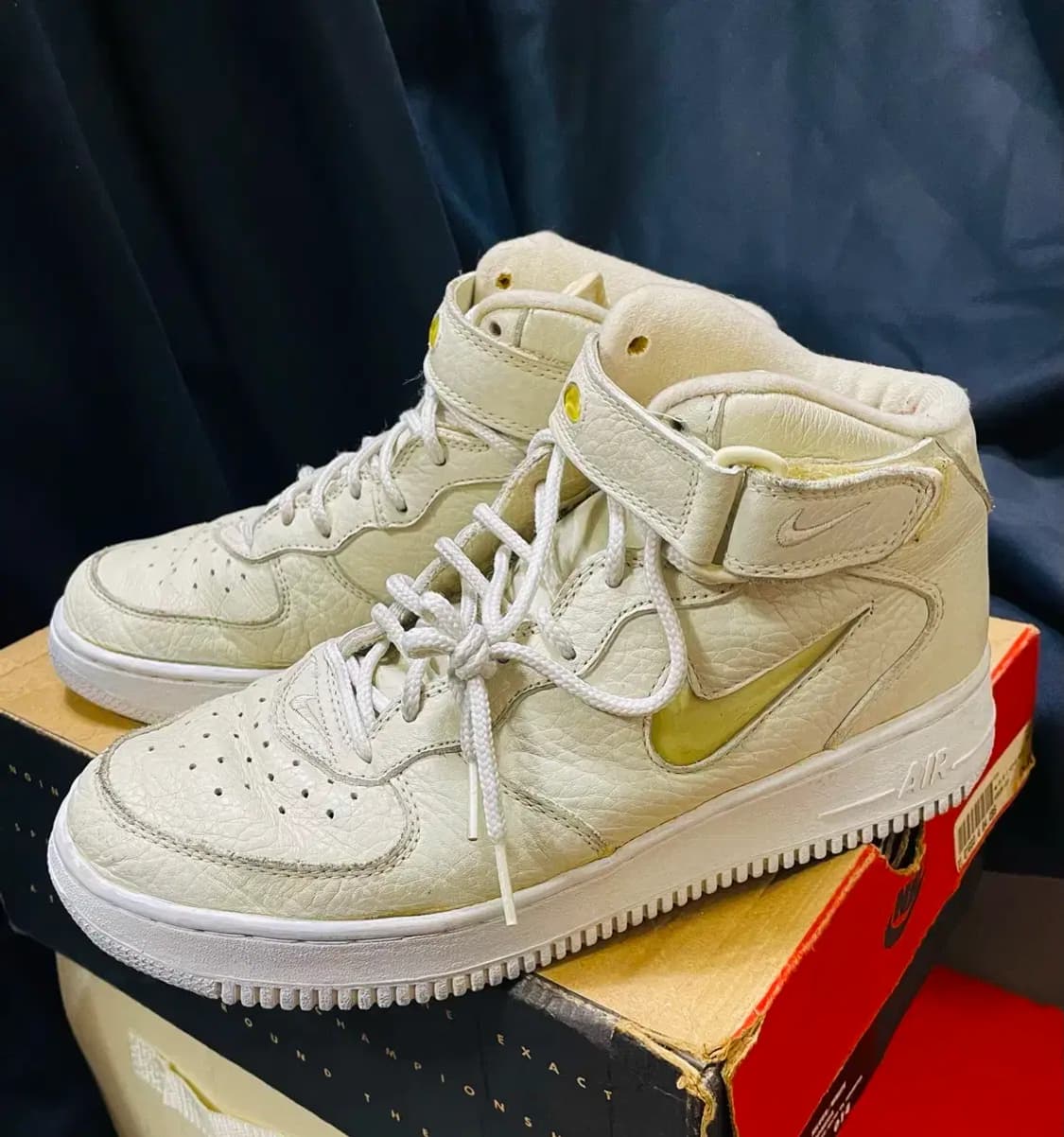 나이키 에어 포스 1 미드 sc 98 크림포스 상품이미지1