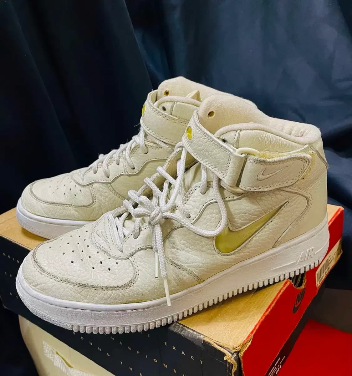 나이키 에어 포스 1 미드 sc 98 크림포스 상품이미지6