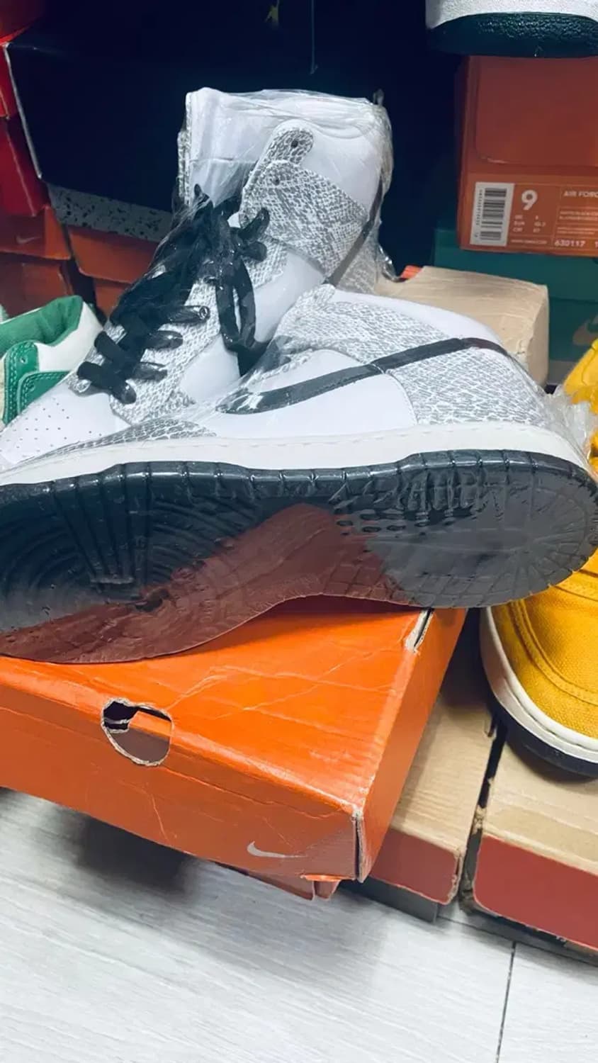 나이키 덩크 하이  코즙뱀피1 255 신품 상품이미지3