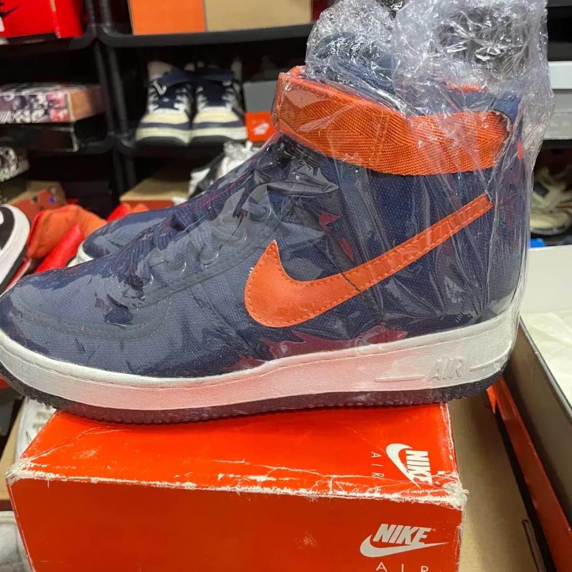 NIKE 에어 포스 1 캔바스 남주 275 상품이미지1