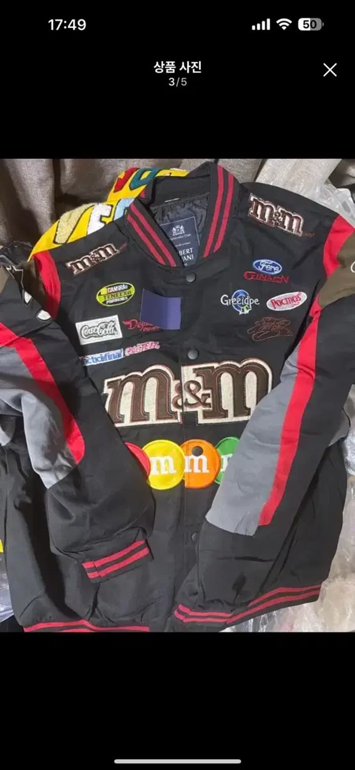 M&M 콜라보 자켓 이태리 런칭브랜드 새상품입니다 상품이미지4