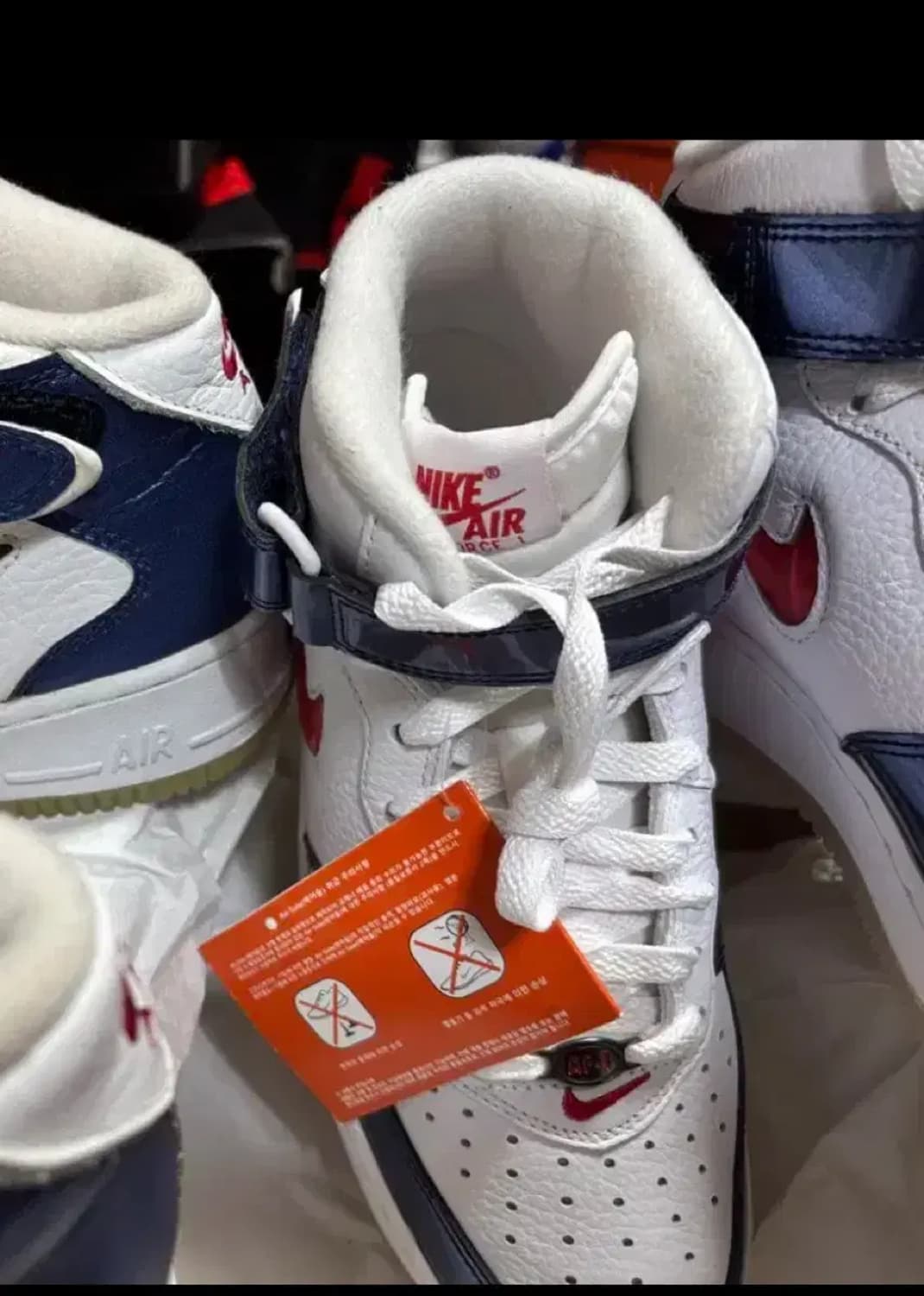 나이키 에어 포스 1 미드 QS 인디1 상품이미지4