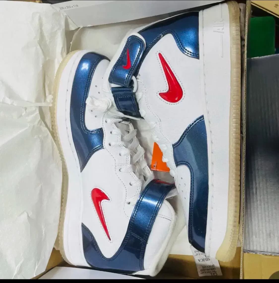 나이키 에어 포스 1 미드 QS 인디1 상품이미지5