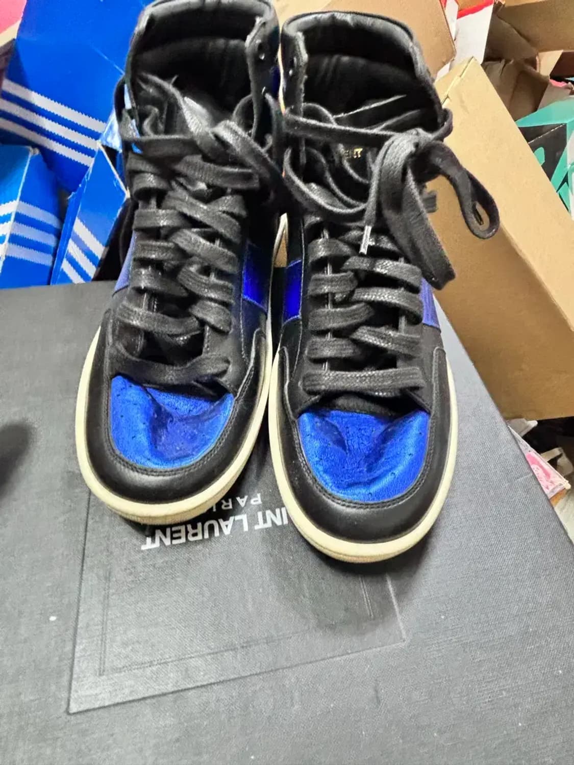 생로랑 로얄블루 하이탑 상품이미지2