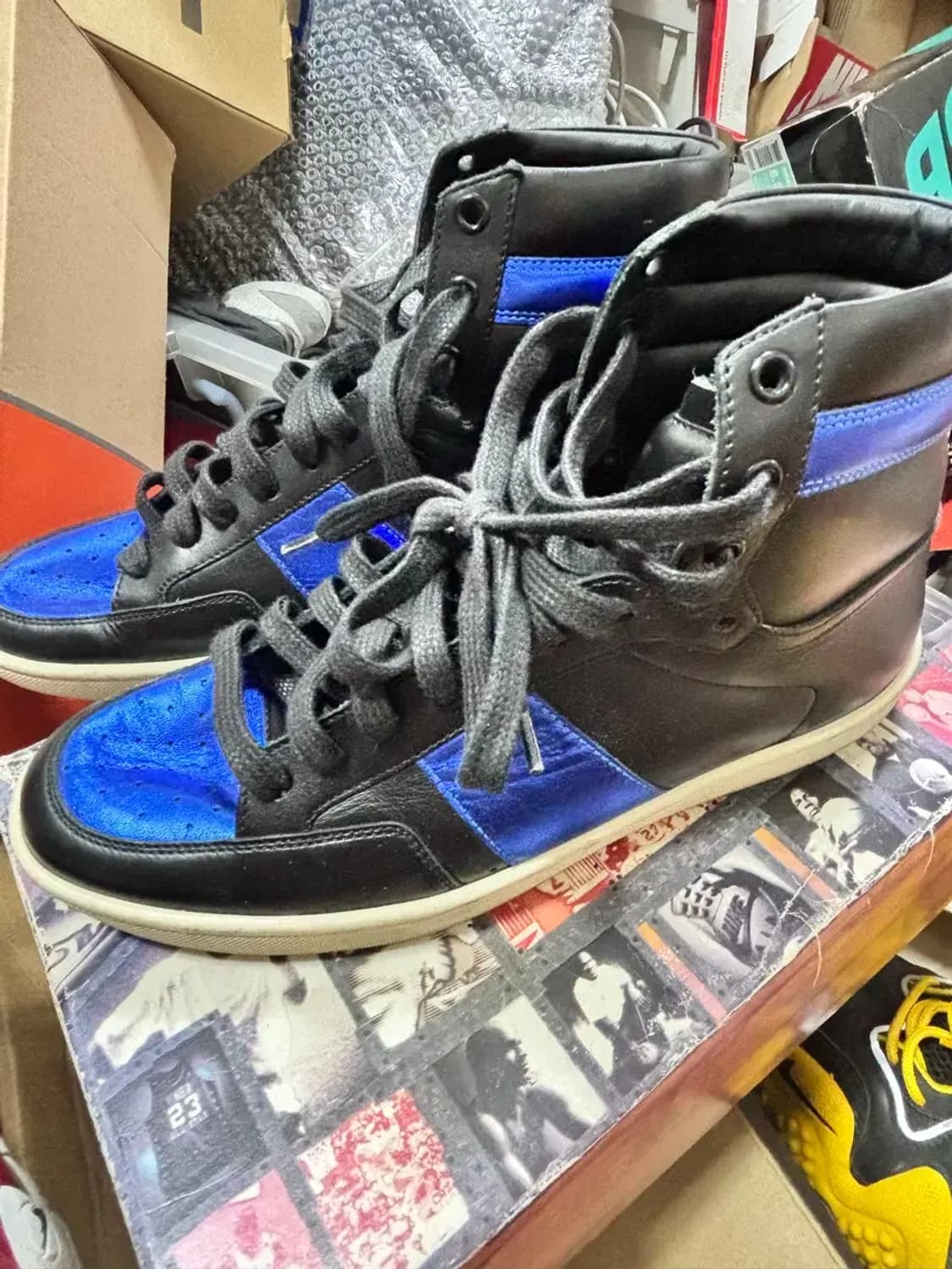 생로랑 로얄블루 하이탑 상품이미지3