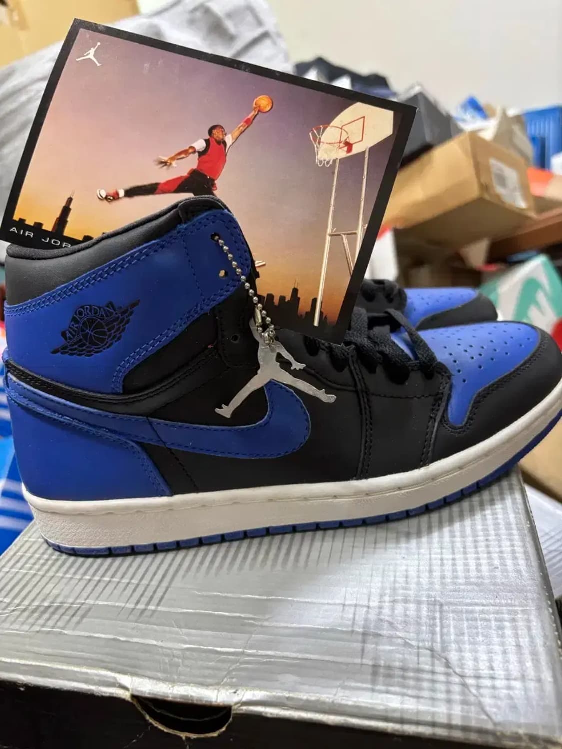 나이키 에어 조던1 2001로얄블루 신품 상품이미지3