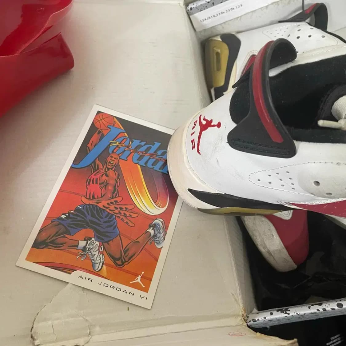 나이키 에어 조던 6 카마인 레트로 상품이미지2