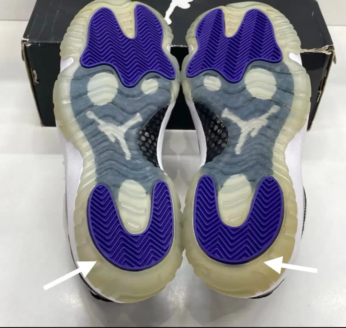 나이키 에어 조던11 og 1995년 대만산 신품 상품이미지8