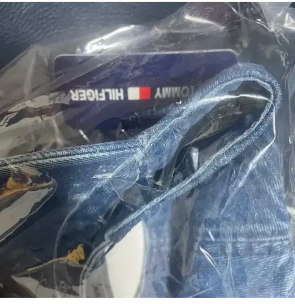 90s 타미진 데님 볼캡 미사용 상품이미지4