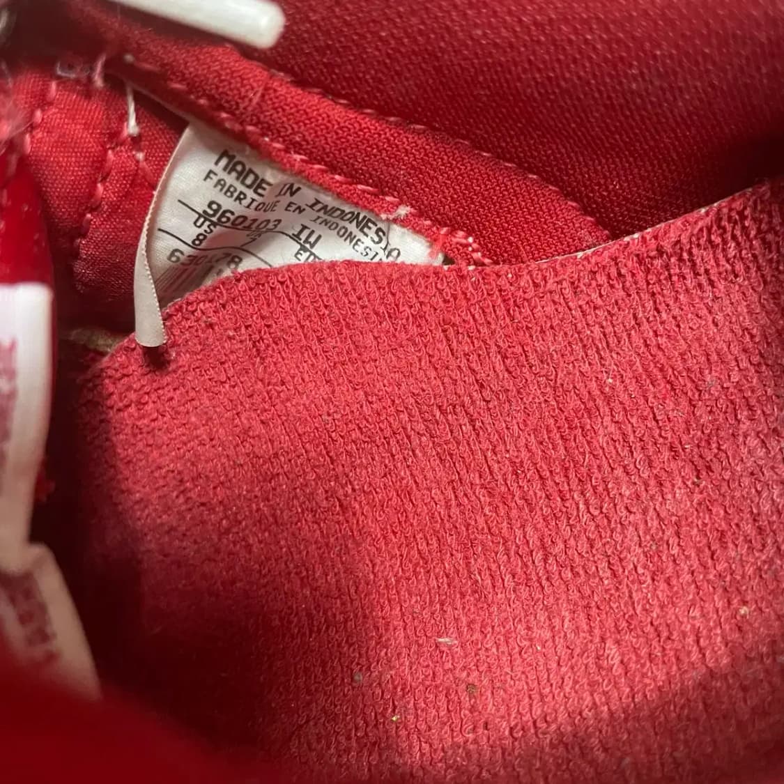 나이키 에어포스1 cvs 빨흰완창 1996 상품이미지8