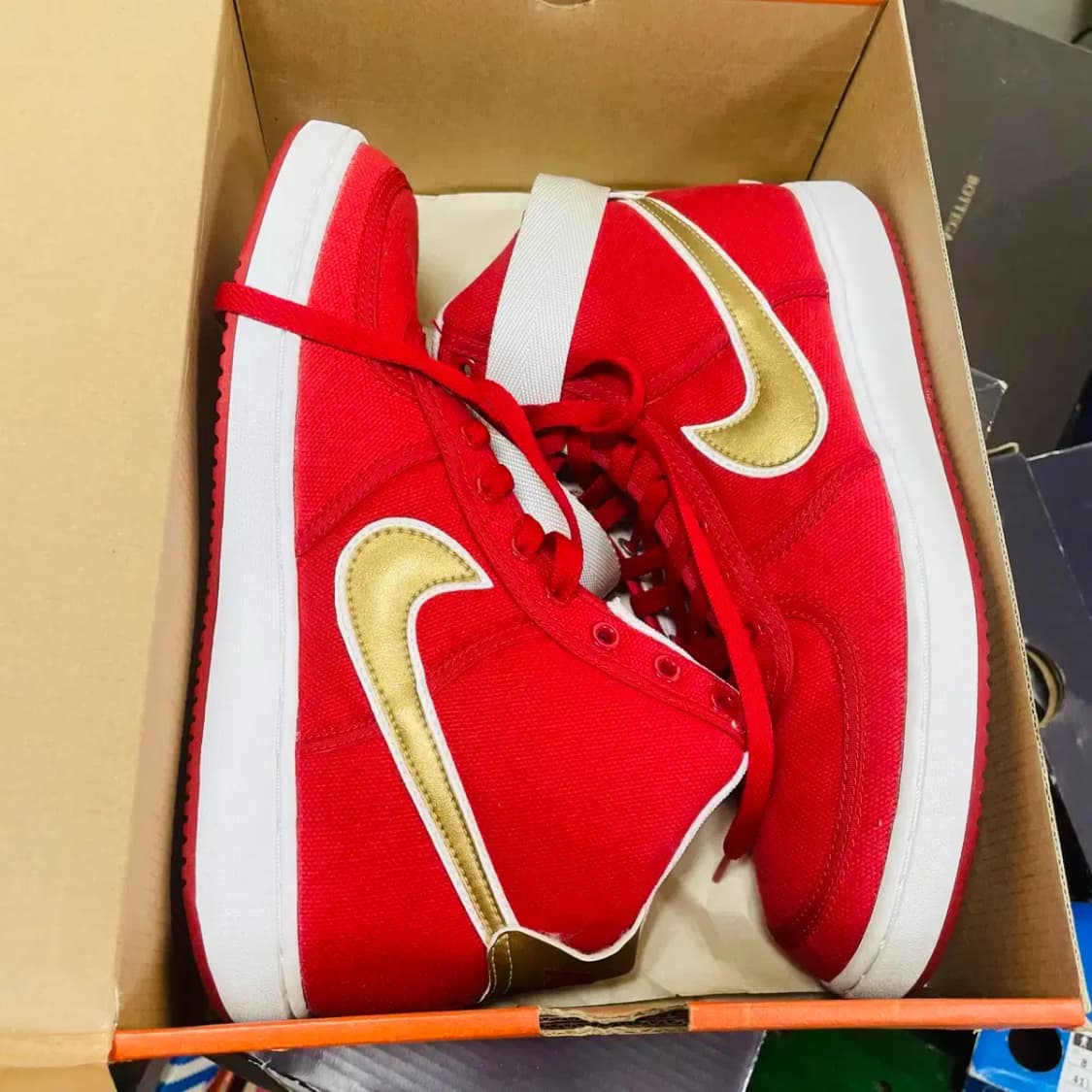 [270] 90s 나이키 반달 하이 cvs 02년 신품 상품이미지2