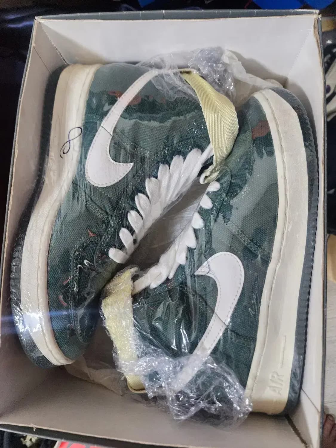 나이키 에어포스1  에버그린 하이 상품이미지3